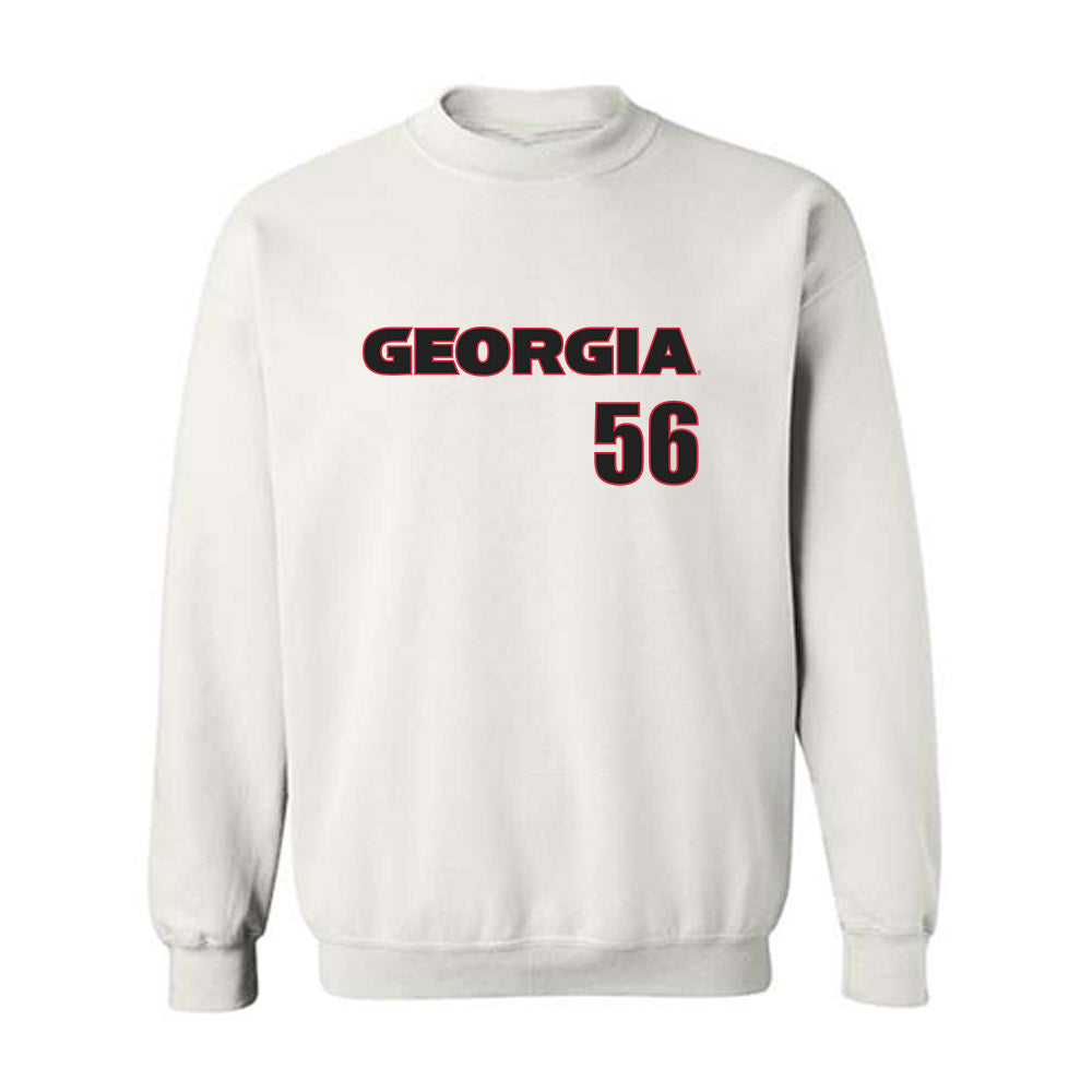 Georgia - NCAA Football : Nasir Johnson - Classic Shersey Crewneck Sweatshirt-0