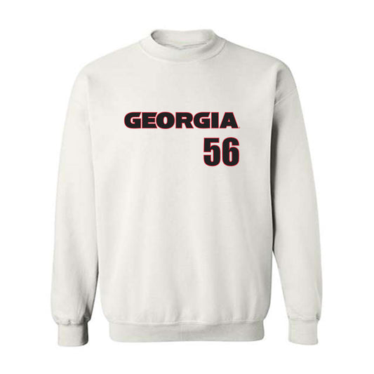 Georgia - NCAA Football : Nasir Johnson - Classic Shersey Crewneck Sweatshirt-0