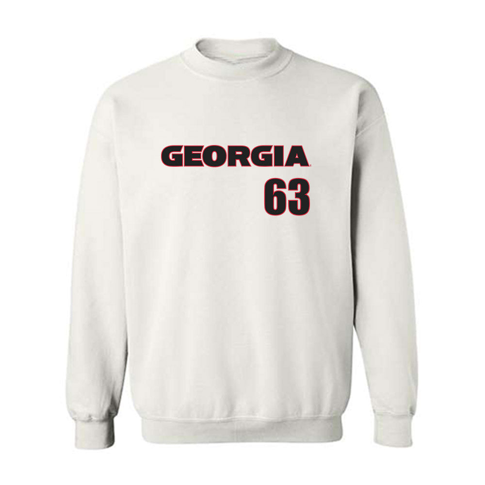Georgia - NCAA Football : Dontrell Glover - Classic Shersey Crewneck Sweatshirt-0