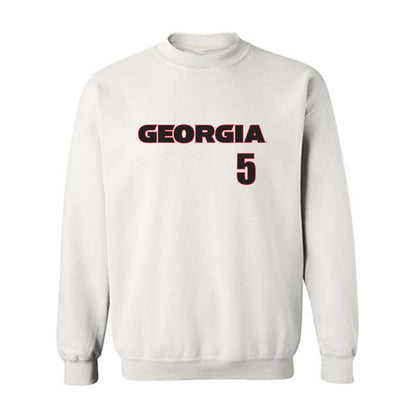 Georgia - NCAA Football : Anthony Evans III - Classic Shersey Crewneck Sweatshirt-0