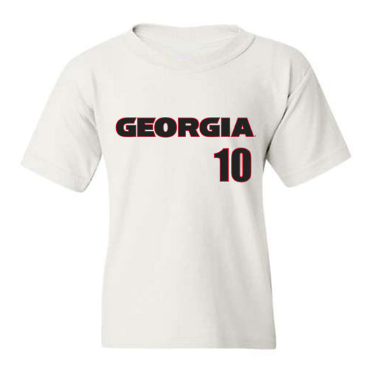 Georgia - NCAA Women's Basketball : De'Mauri Flournoy - Classic Shersey Youth T-Shirt