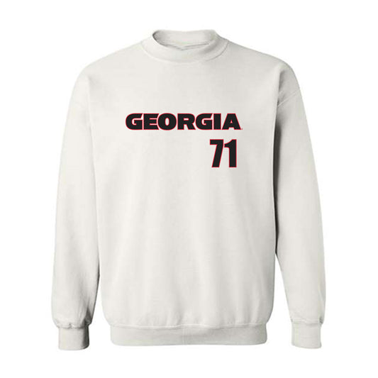 Georgia - NCAA Football : Earnest Greene III - Classic Shersey Crewneck Sweatshirt-0