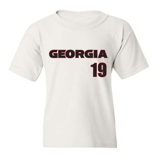 Georgia - NCAA Football : Hezekiah Millender - Classic Shersey Youth T-Shirt-0