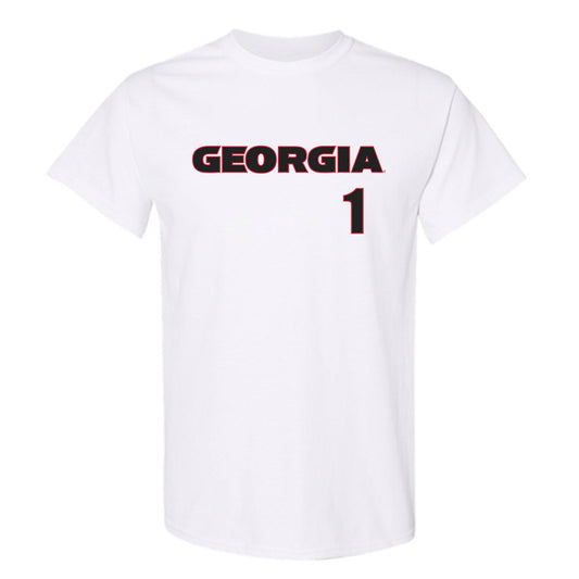 Georgia - NCAA Men's Basketball : Kareem Stagg - Classic Shersey T-Shirt-0