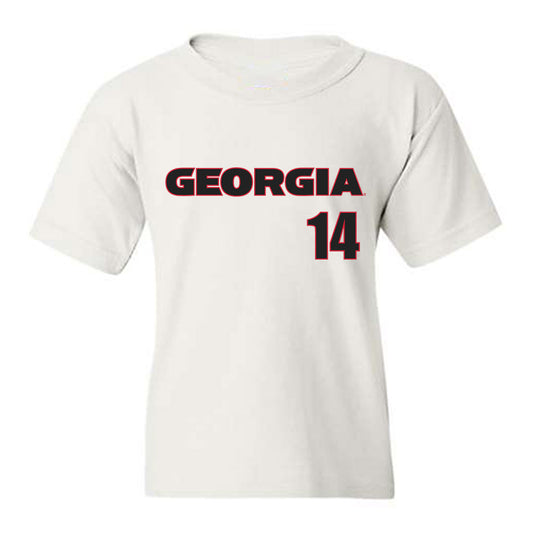 Georgia - NCAA Men's Basketball : Asa Newell - Classic Shersey Youth T-Shirt-0