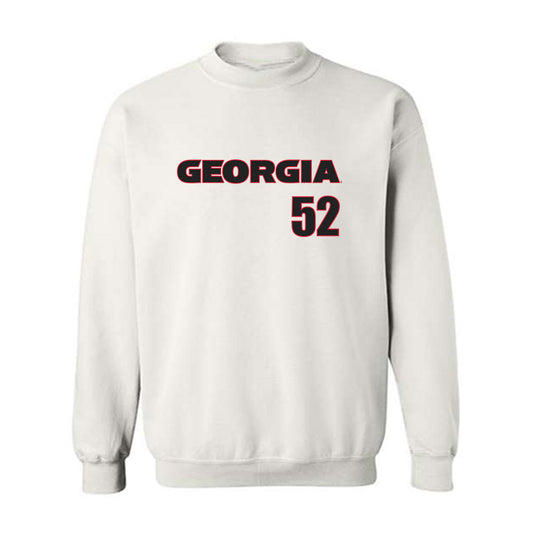 Georgia - NCAA Football : Michael Uini - Classic Shersey Crewneck Sweatshirt-0