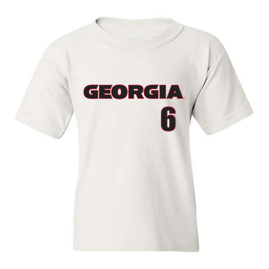 Georgia - NCAA Men's Basketball : Somtochukwu Cyril - Classic Shersey Youth T-Shirt-0