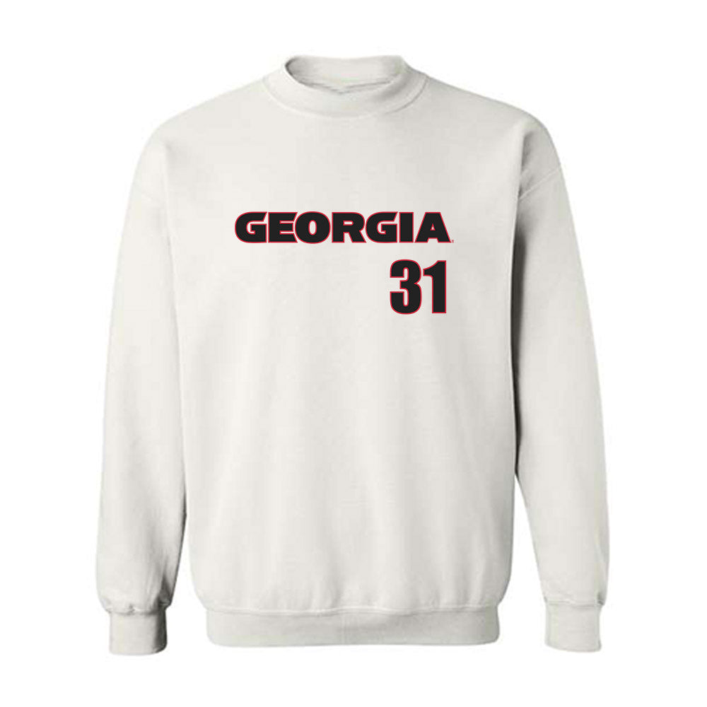 Georgia - NCAA Football : Kyron Jones - Classic Shersey Crewneck Sweatshirt-0