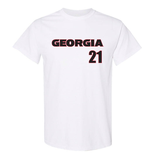 Georgia - NCAA Men's Basketball : Jake Wilkins - Classic Shersey T-Shirt-0