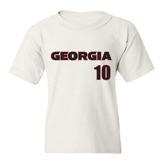 Georgia - NCAA Women's Basketball : De'Mauri Flournoy - Classic Shersey Youth T-Shirt-0