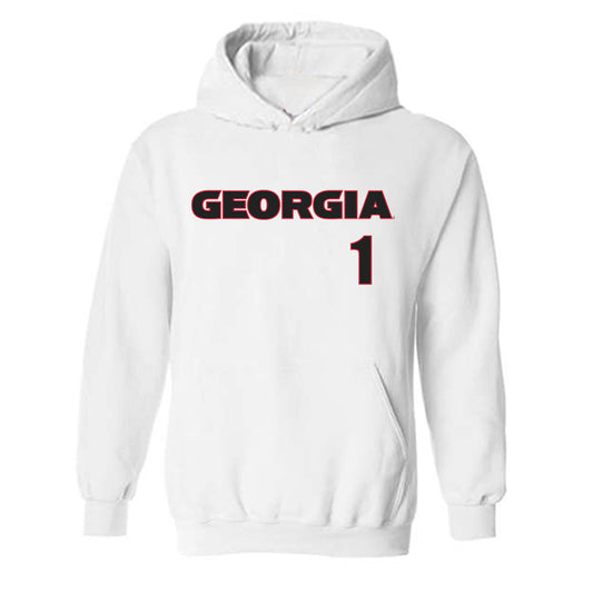 Georgia - NCAA Women's Soccer : Jordan Brown - Classic Shersey Hooded Sweatshirt-0
