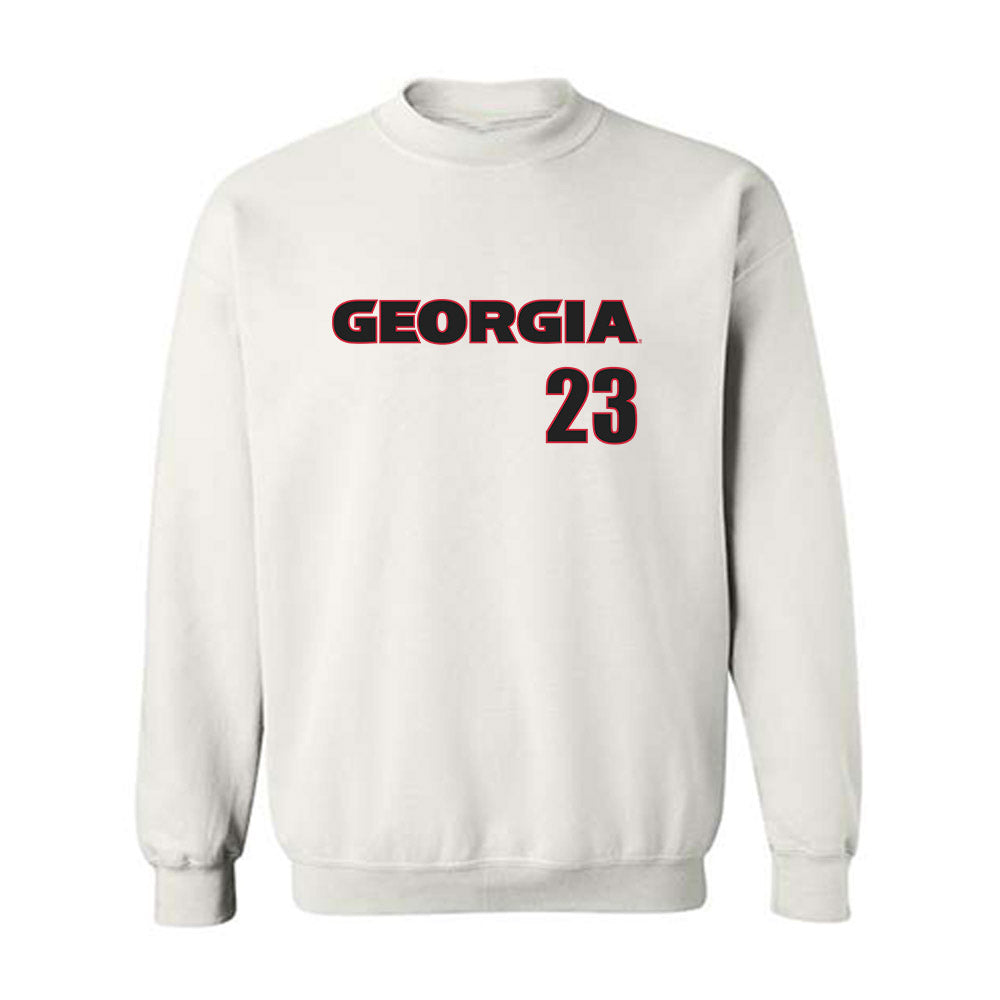 Georgia - NCAA Women's Basketball : Summer Davis - Classic Shersey Crewneck Sweatshirt-0