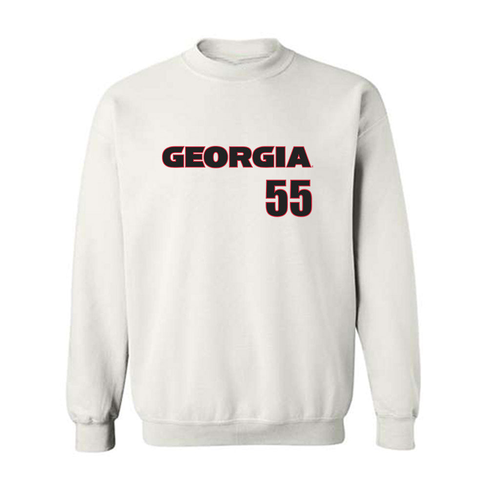 Georgia - NCAA Baseball : Ryan Gold - Classic Shersey Crewneck Sweatshirt-0