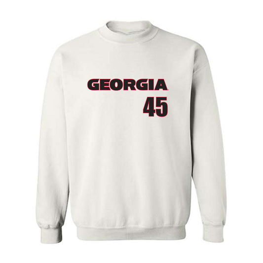 Georgia - NCAA Football : Eli Barrow - Classic Shersey Crewneck Sweatshirt-0