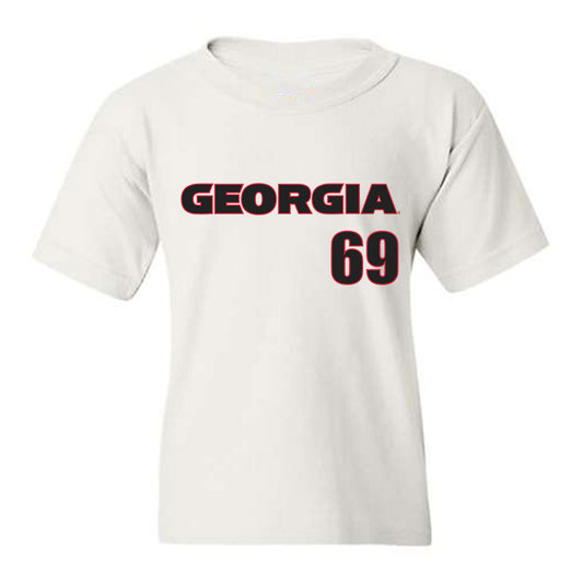 Georgia - NCAA Football : Tate Ratledge - Classic Shersey Youth T-Shirt-0