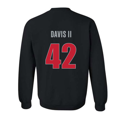Georgia - NCAA Baseball : Alton Davis II - Classic Shersey Crewneck Sweatshirt-1