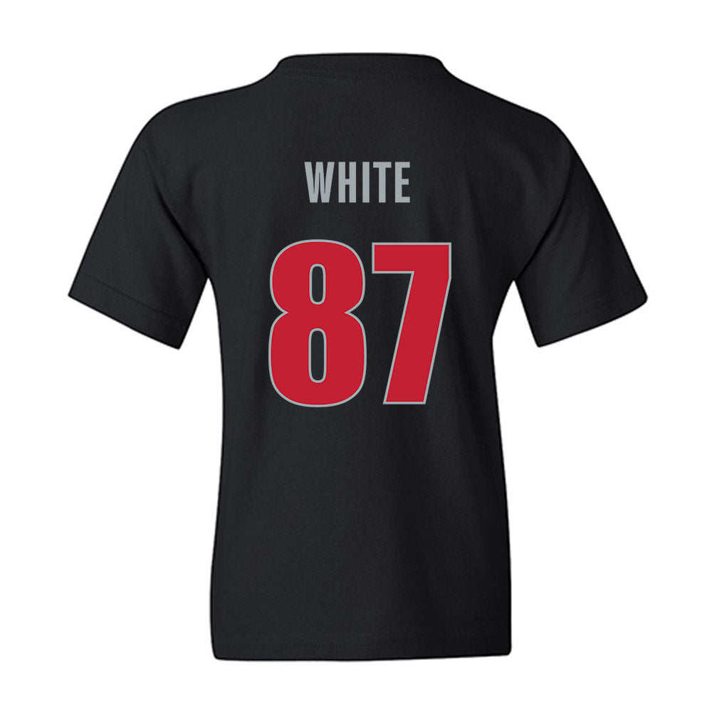 Georgia - NCAA Football : Jordan White - Classic Shersey Youth T-Shirt-1