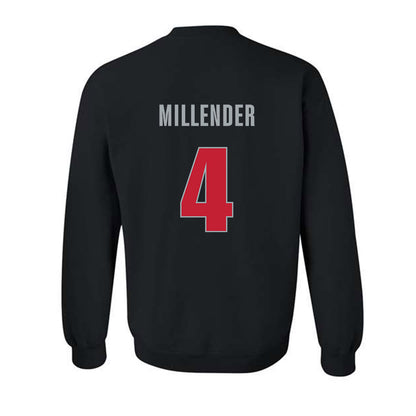Georgia - NCAA Men's Basketball : Smurf Millender - Classic Shersey Crewneck Sweatshirt-1