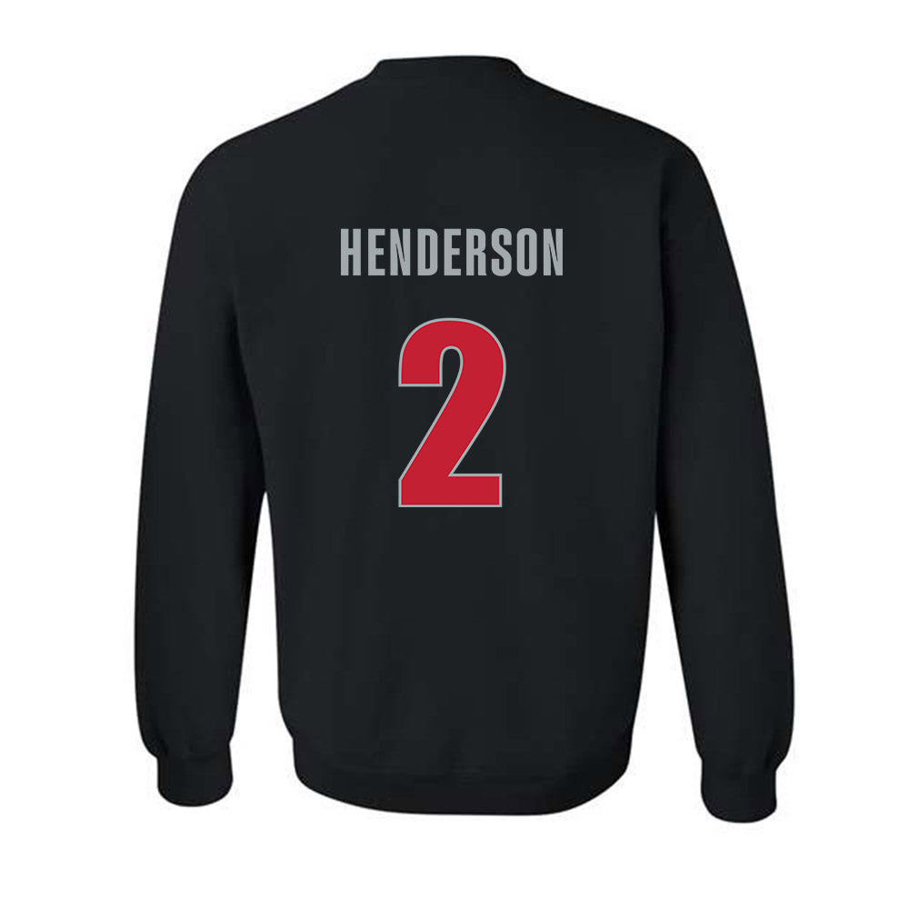 Georgia - NCAA Women's Basketball : Savannah Henderson - Classic Shersey Crewneck Sweatshirt