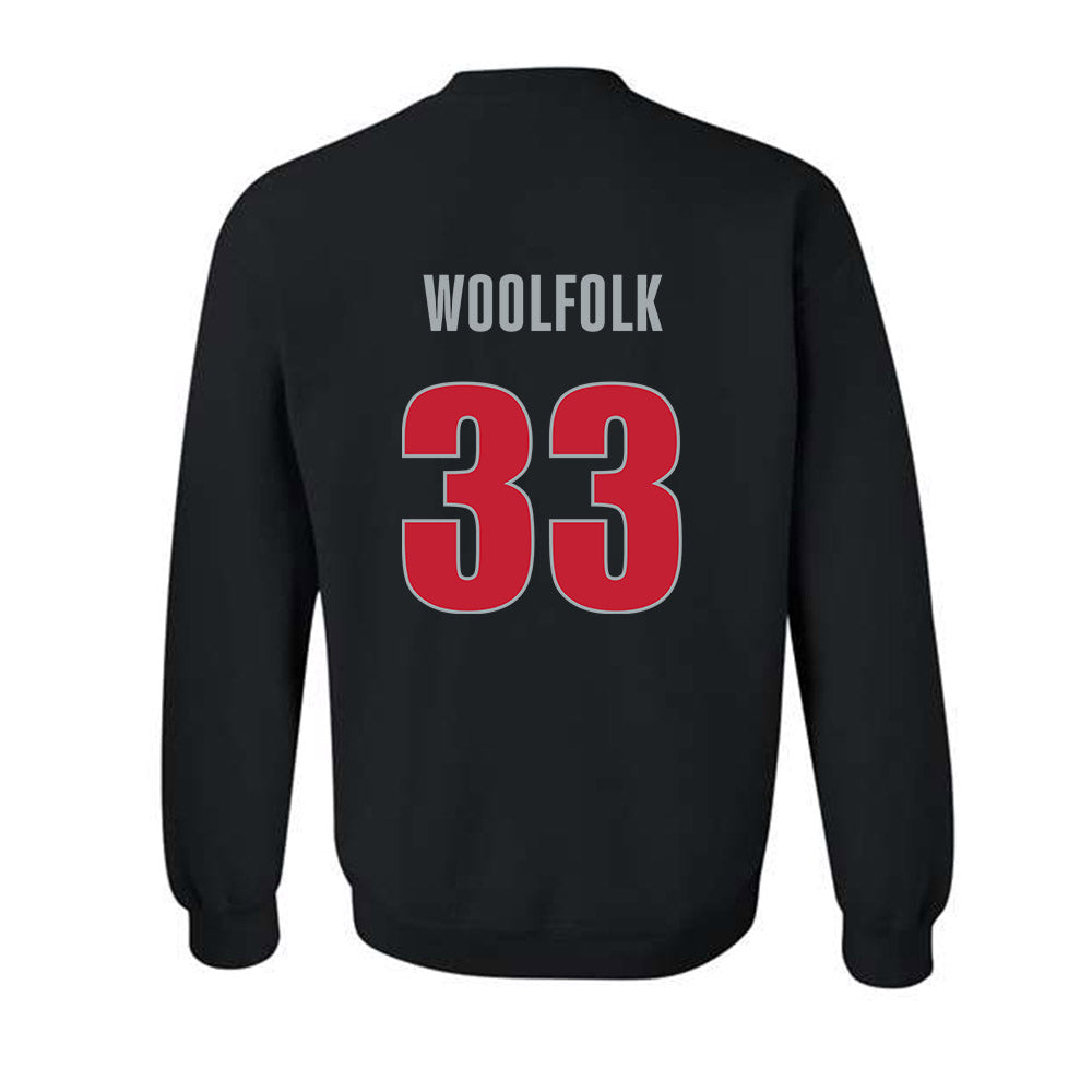 Georgia - NCAA Women's Basketball : Mia Woolfolk - Classic Shersey Crewneck Sweatshirt-1