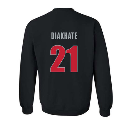 Georgia - NCAA Women's Basketball : Fatima Diakhate - Classic Shersey Crewneck Sweatshirt-1