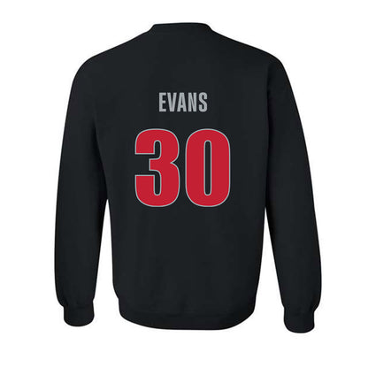 Georgia - NCAA Women's Basketball : Amiya Evans - Classic Shersey Crewneck Sweatshirt-1