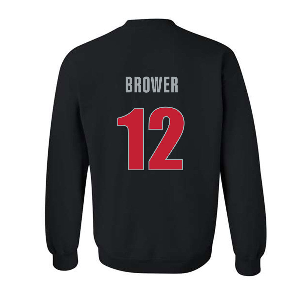 Georgia - NCAA Women's Volleyball : Clara Brower - Classic Shersey Crewneck Sweatshirt-1