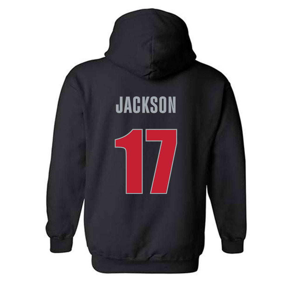 Georgia - NCAA Women's Soccer : Cayla Jackson - Classic Shersey Hooded Sweatshirt-1