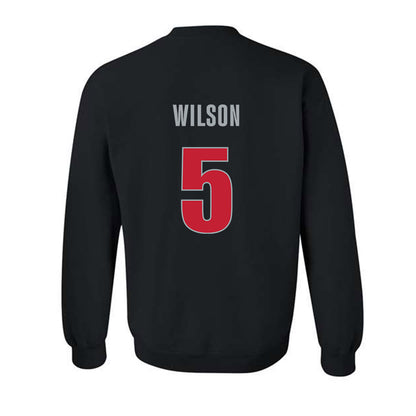 Georgia - NCAA Football : Raylen Wilson - Classic Shersey Crewneck Sweatshirt-1