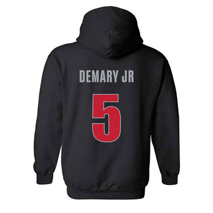 Georgia - NCAA Men's Basketball : Silas Demary Jr - Classic Shersey Hooded Sweatshirt-1