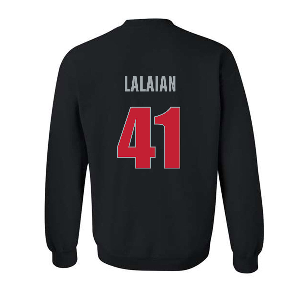 Georgia - NCAA Football : David Lalaian - Classic Shersey Crewneck Sweatshirt-1