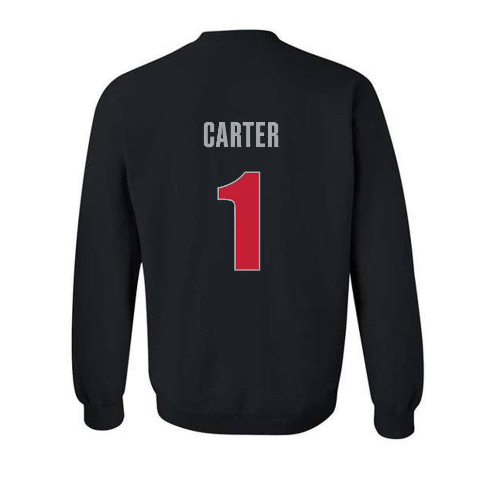 Georgia - NCAA Baseball : Dillon Carter - Classic Shersey Crewneck Sweatshirt-1