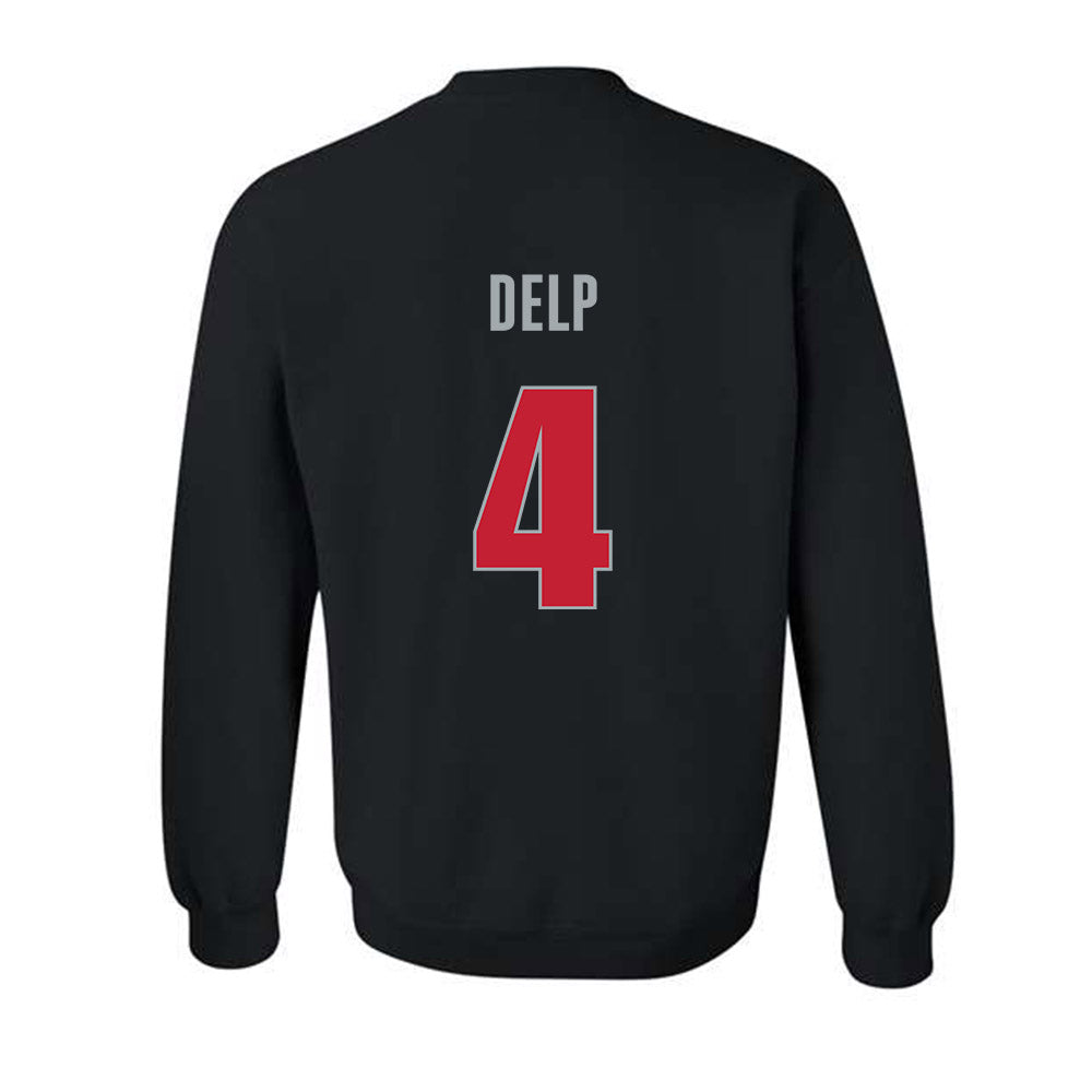 Georgia - NCAA Football : Oscar Delp - Classic Shersey Crewneck Sweatshirt-1