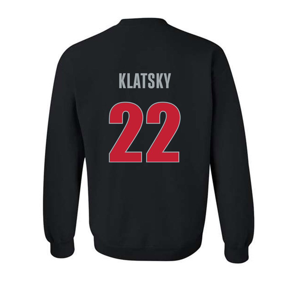 Georgia - NCAA Men's Basketball : Brandon Klatsky - Classic Shersey Crewneck Sweatshirt-1