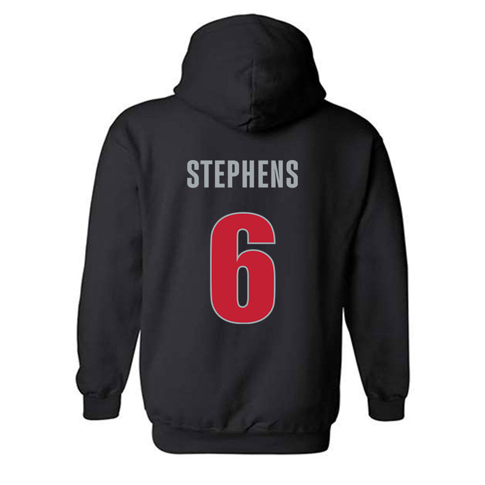 Georgia - NCAA Baseball : Jordan Stephens - Classic Shersey Hooded Sweatshirt-1