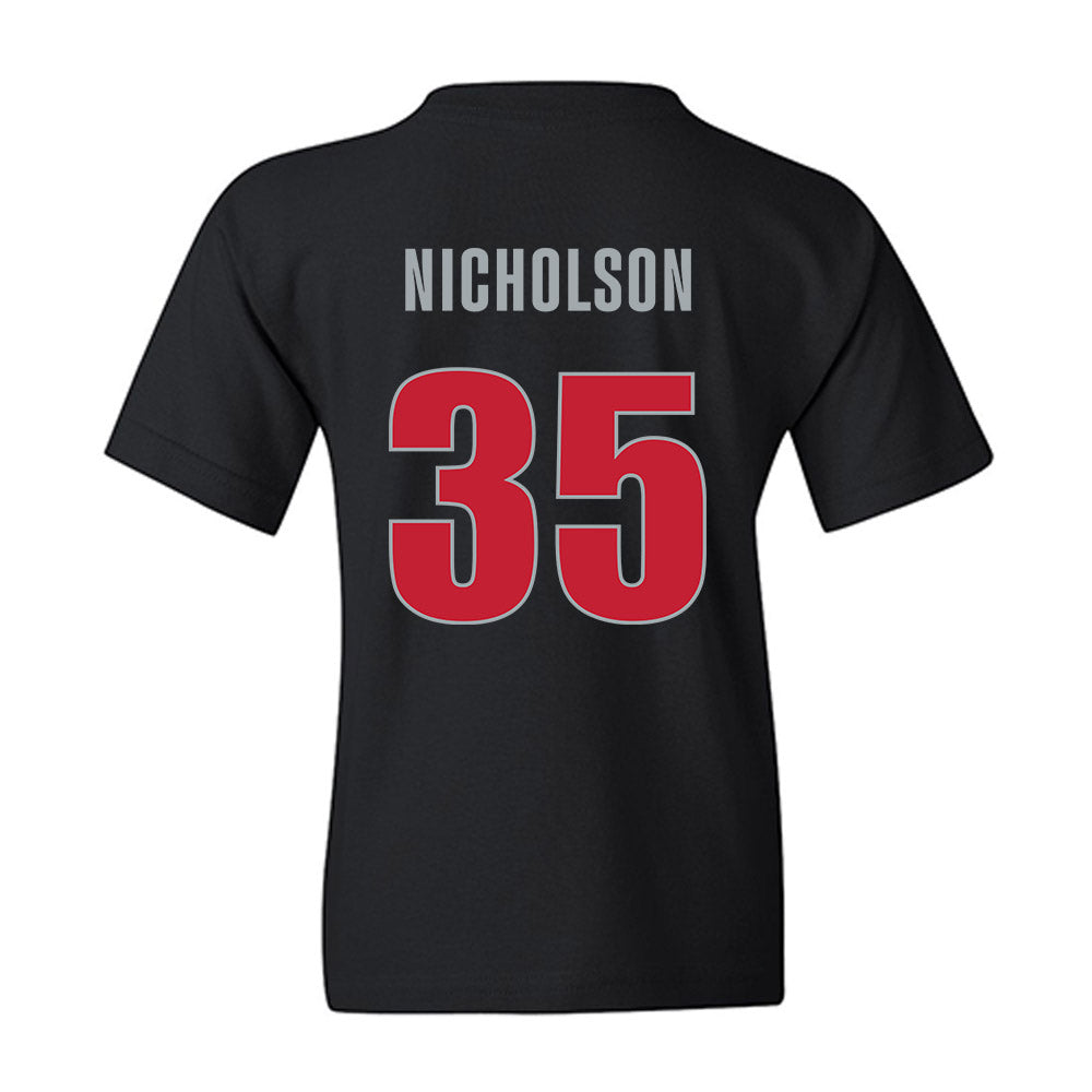 Georgia - NCAA Women's Basketball : Javyn Nicholson - Classic Shersey Youth T-Shirt-1