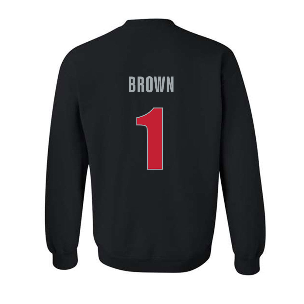 Georgia - NCAA Women's Soccer : Jordan Brown - Classic Shersey Crewneck Sweatshirt-1