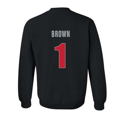 Georgia - NCAA Women's Soccer : Jordan Brown - Classic Shersey Crewneck Sweatshirt-1