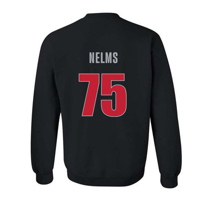 Georgia - NCAA Football : Tate Nelms - Classic Shersey Crewneck Sweatshirt-1