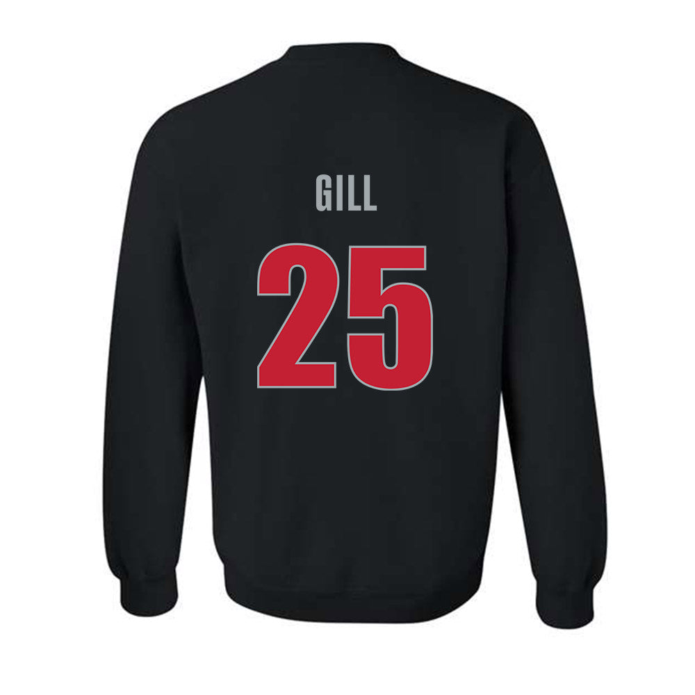 Georgia - NCAA Football : Collin Gill - Classic Shersey Crewneck Sweatshirt-1