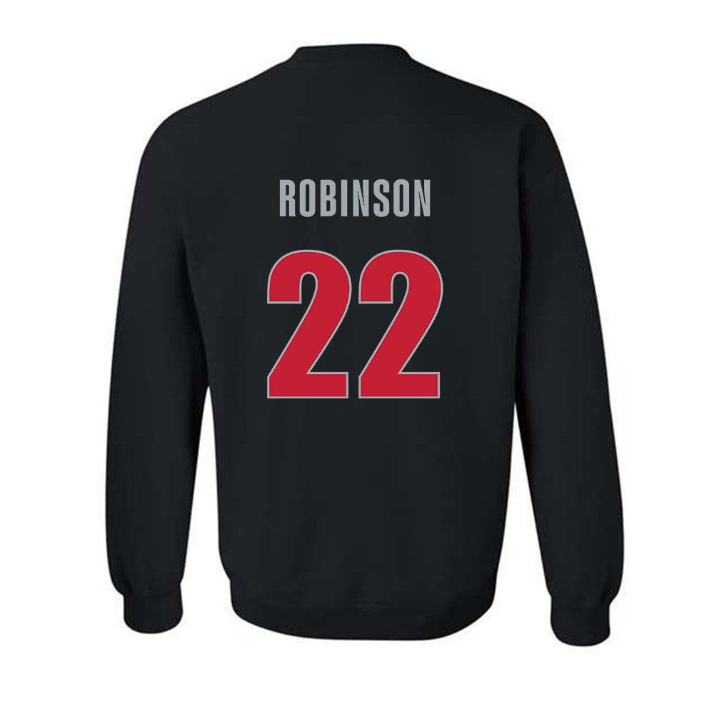 Georgia - NCAA Football : Branson Robinson - Classic Shersey Crewneck Sweatshirt-1