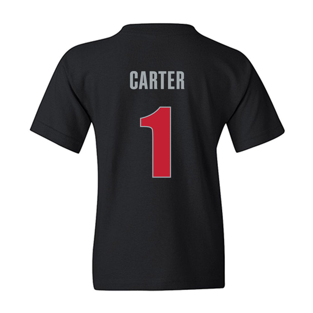 Georgia - NCAA Baseball : Dillon Carter - Classic Shersey Youth T-Shirt-1