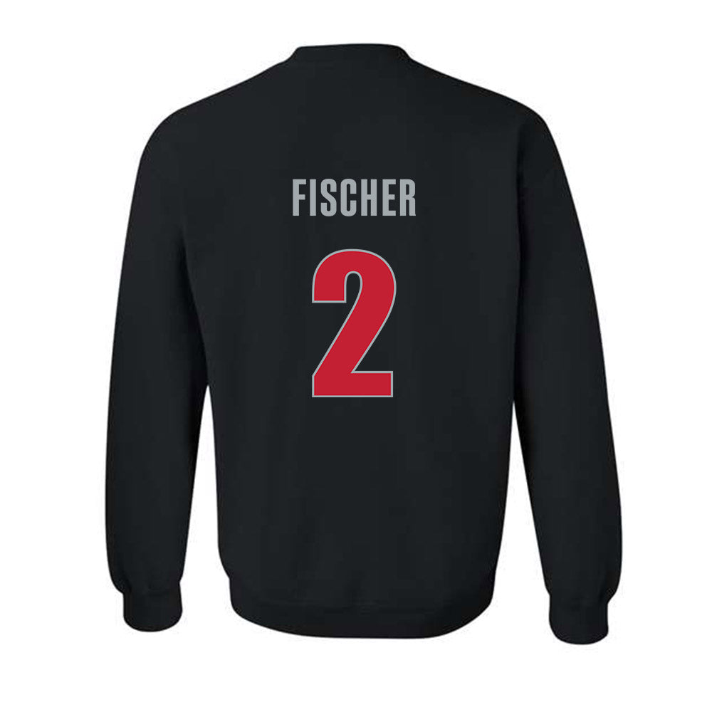 Georgia - NCAA Women's Volleyball : Sophie Fischer - Classic Shersey Crewneck Sweatshirt-1