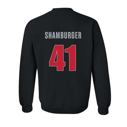 Georgia - NCAA Football : Denton Shamburger - Classic Shersey Crewneck Sweatshirt-1