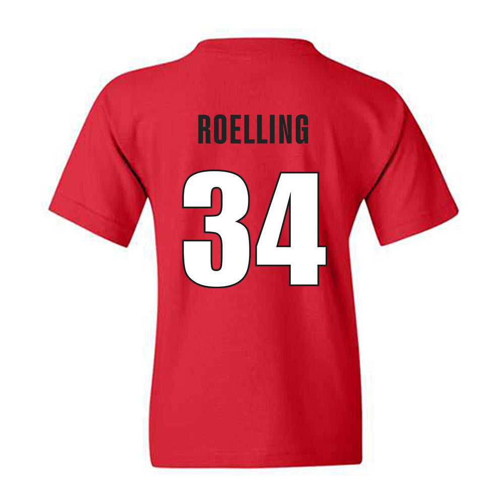 Georgia - NCAA Softball : Randi Roelling - Classic Shersey Youth T-Shirt-1