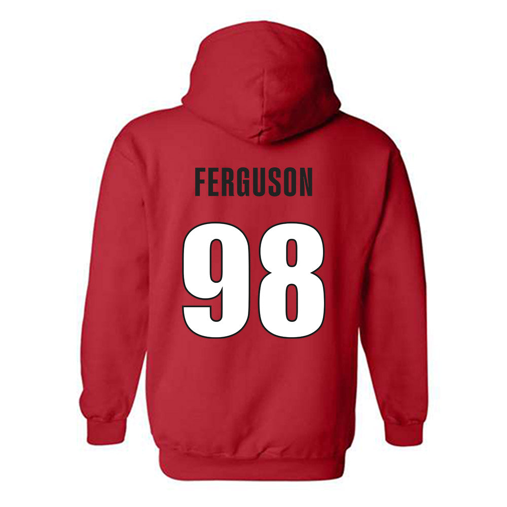 Georgia - NCAA Football : Connor Ferguson - Classic Shersey Hooded Sweatshirt-1