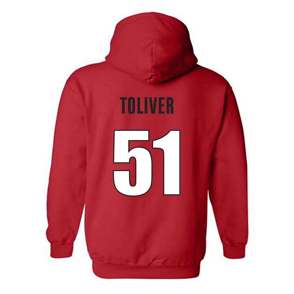 Georgia - NCAA Football : Malachi Toliver - Classic Shersey Hooded Sweatshirt-1