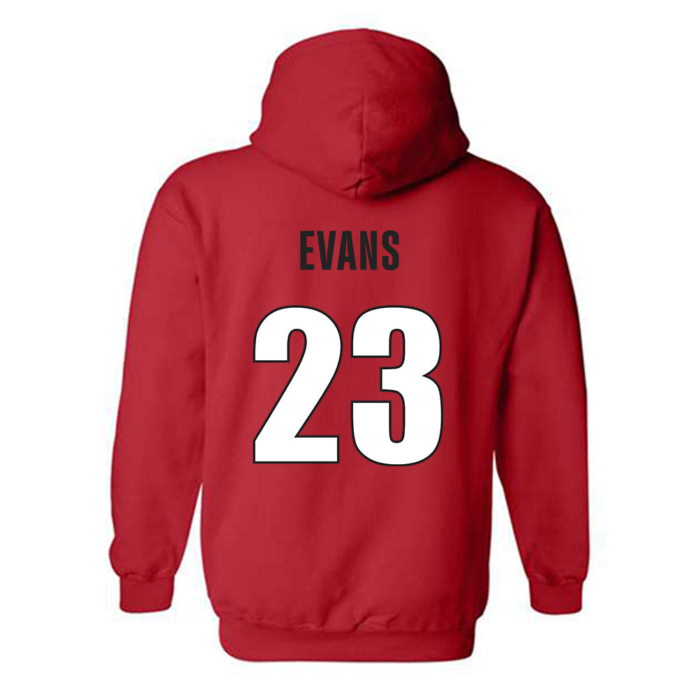 Georgia - NCAA Football : Ondre Evans - Classic Shersey Hooded Sweatshirt-1