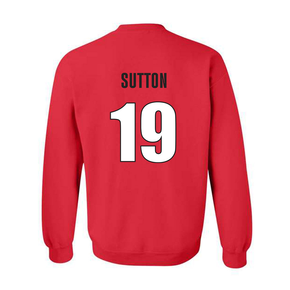 Georgia - NCAA Baseball : Ethan Sutton - Classic Shersey Crewneck Sweatshirt