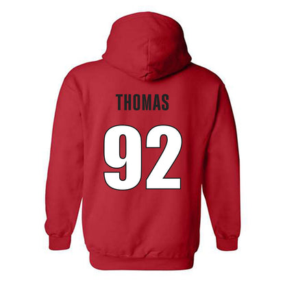 Georgia - NCAA Football : Jordan Thomas - Classic Shersey Hooded Sweatshirt